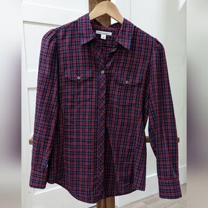 Banana Republic button up, long sleeve shirt, size S, petite.